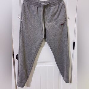 Fila Men's Light Gray Joggers